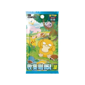TCG Booster Pack Pokemon Psyduck Cover 151 - Idioma Chino