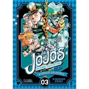 JOJOS BIZARRE ADVENTURE PARTE III STARDUST CRUSADERS TOMO 3 - IVREA 2en1