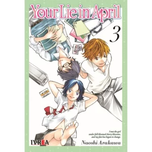 YOUR LIE IN APRIL TOMO 03 - IVREA MANGA