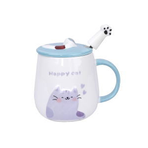 TAZA GATO CERÁMICA