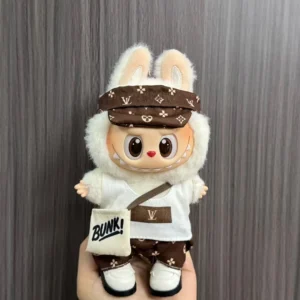 Ropa Labubu Polo Short Visera Marron Morral Bunk