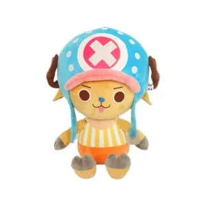 Peluche Chopper Tony Sombrero Celeste One Piece Licenciado 30cm
