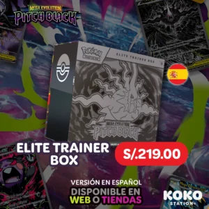 Pokemon TCG Pitch Black – Elite Trainer Box Español