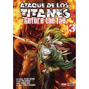 Ataque de los Titanes: Before the Fall Tomo 3 - Panini Manga México