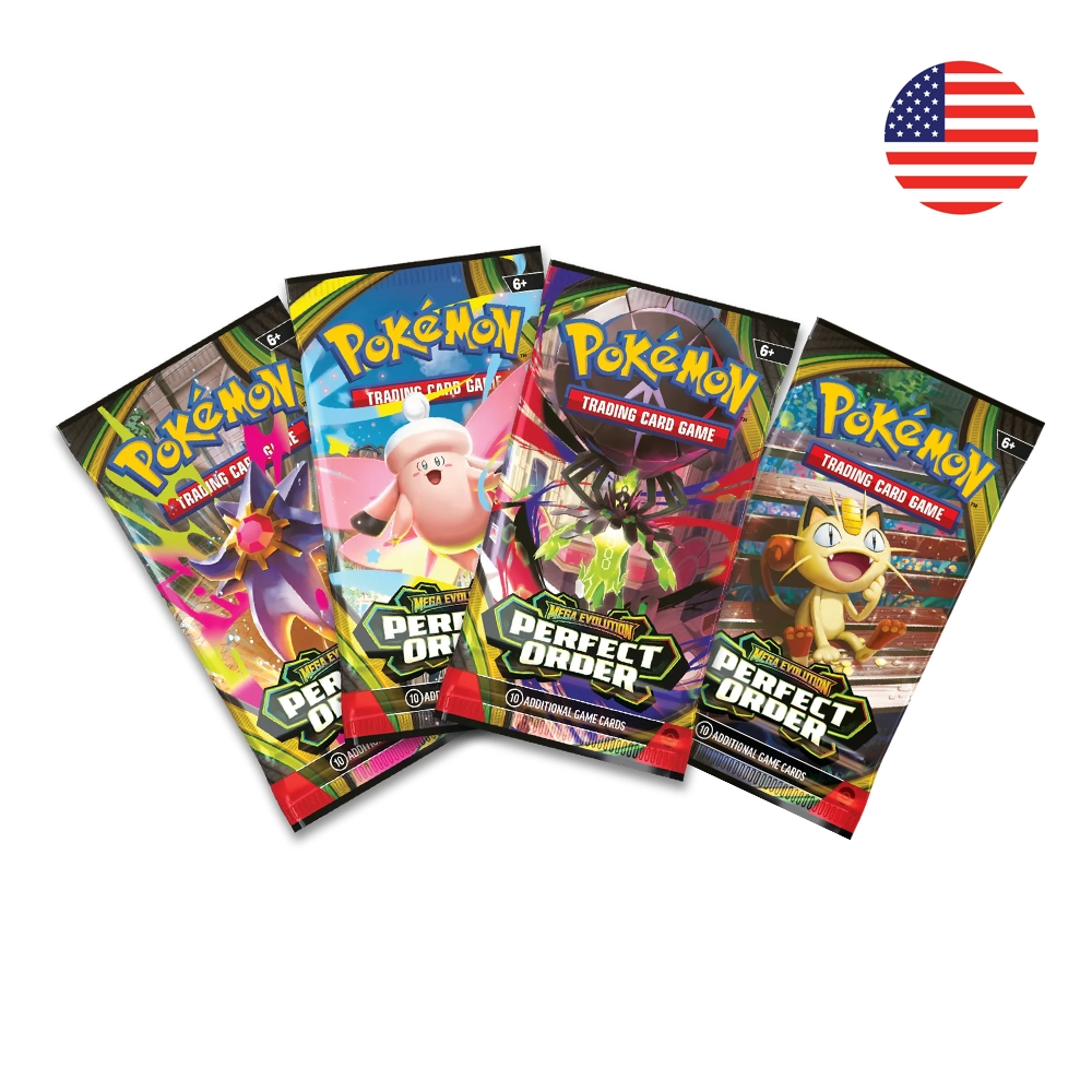 Pokemon Tcg: Perfect Order Booster Pack 1 unid - Inglés