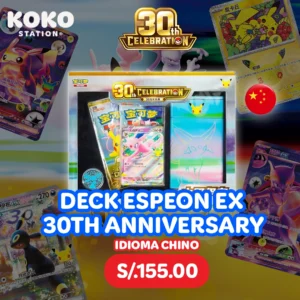 Deck Espeon 30th Anniversary - Idioma Chino (PRE VENTA)