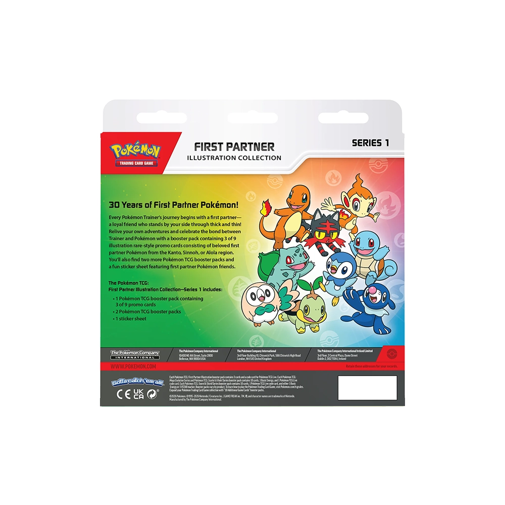 Pokemon TCG: First Partner Illustration Collection - Inglés - Imagen 5