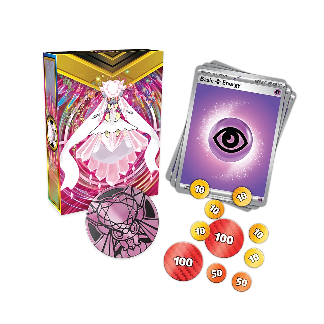 TCG Pokemon Mega Battle Deck Mega Diancie Ex - Español - Imagen 4