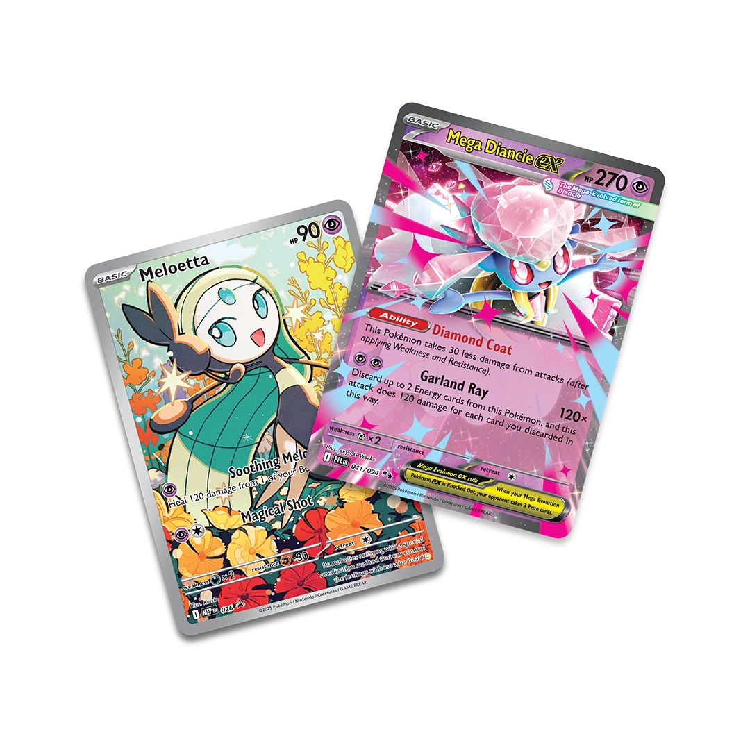 TCG Pokemon Mega Battle Deck Mega Diancie Ex - Español - Imagen 3