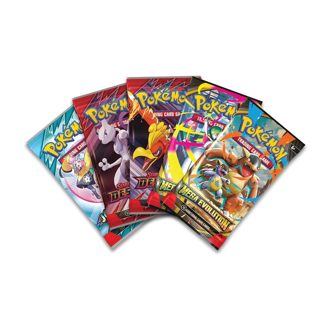 TCG Pokemon Figure Collection Mega Lucario Ex - Ingles - Imagen 4