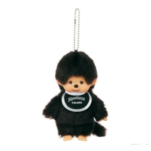 Monchhichi Plush Dolls Colors Black Sekiguchi