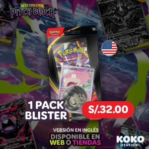 Pokemon TCG Pitch Black - 1 Pack Blister Inglés