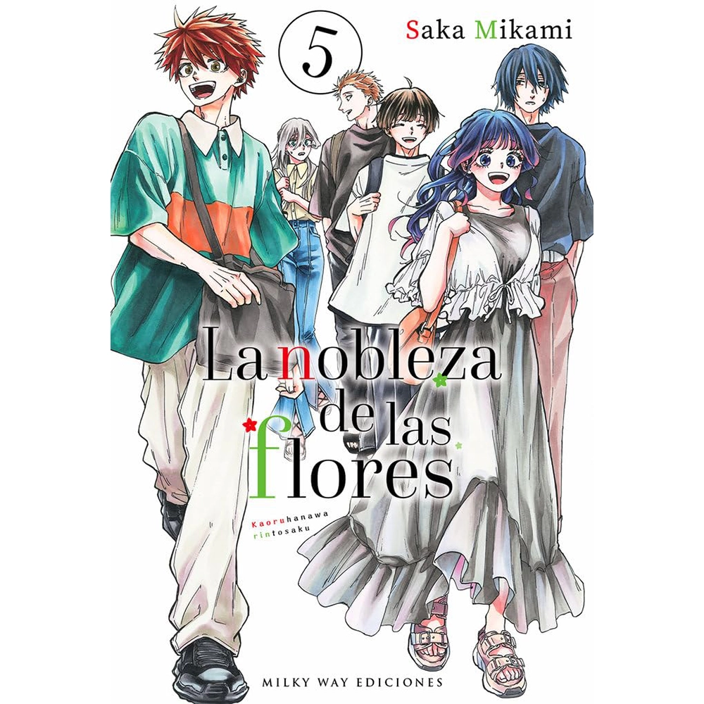 La nobleza de las flores Tomo 5 - Milky Way Manga