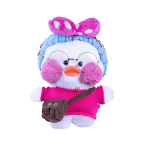Peluche Patito Lalafanfan Blanco