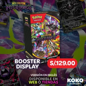 Pokemon TCG Pitch Black - Booster Bundle Inglés (Entregas disponibles desde el 20 de Julio) ¡Reserva el tuyo ya!