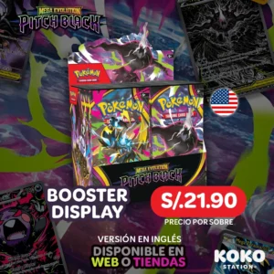 Pokemon TCG Pitch Black - Booster Pack Inglés 1 Unid