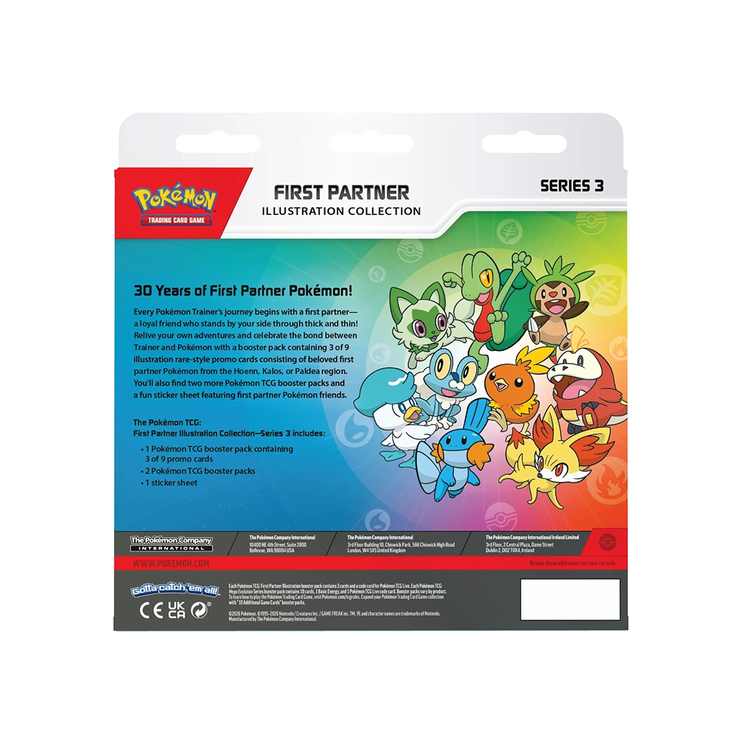 Pokemon TCG First Partner Illustration Collection Series 3 - Español - Imagen 5