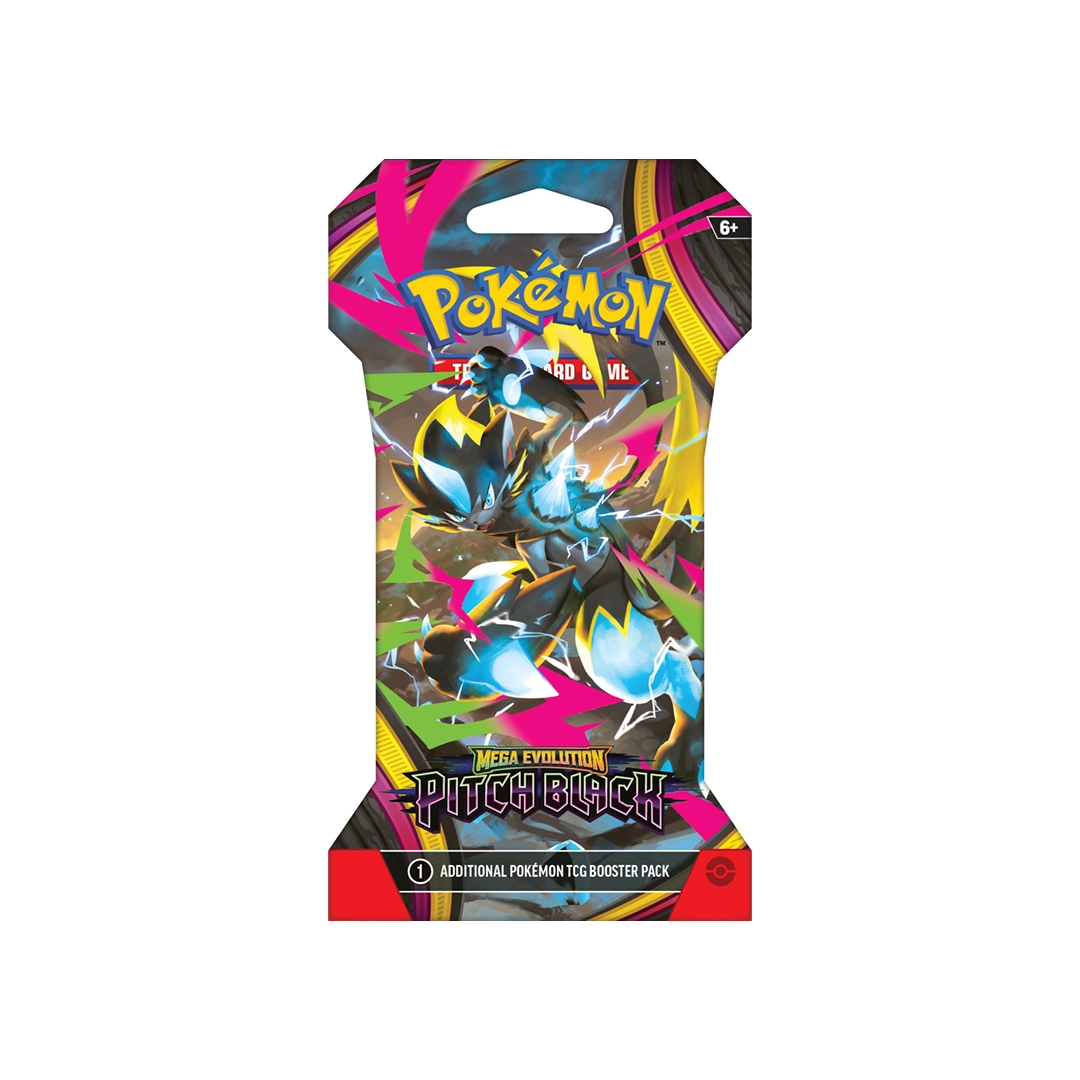 Pokemon TCG Pitch Black - Sleeved Booster Pack Inglés 1 Unid (Entregas disponibles desde el 20 de Julio) ¡Reserva el tuyo ya! - Imagen 6