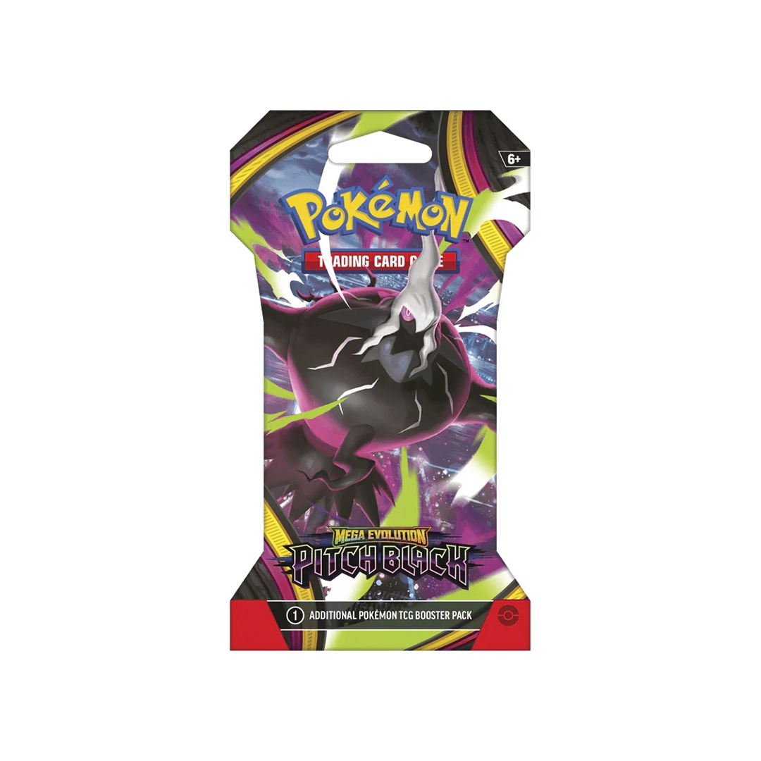 Pokemon TCG Pitch Black - Sleeved Booster Pack Inglés 1 Unid (Entregas disponibles desde el 20 de Julio) ¡Reserva el tuyo ya! - Imagen 4